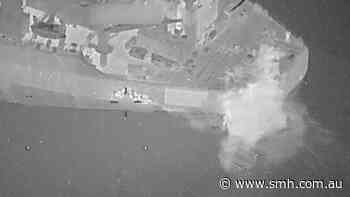 US and Iran trade missile strikes