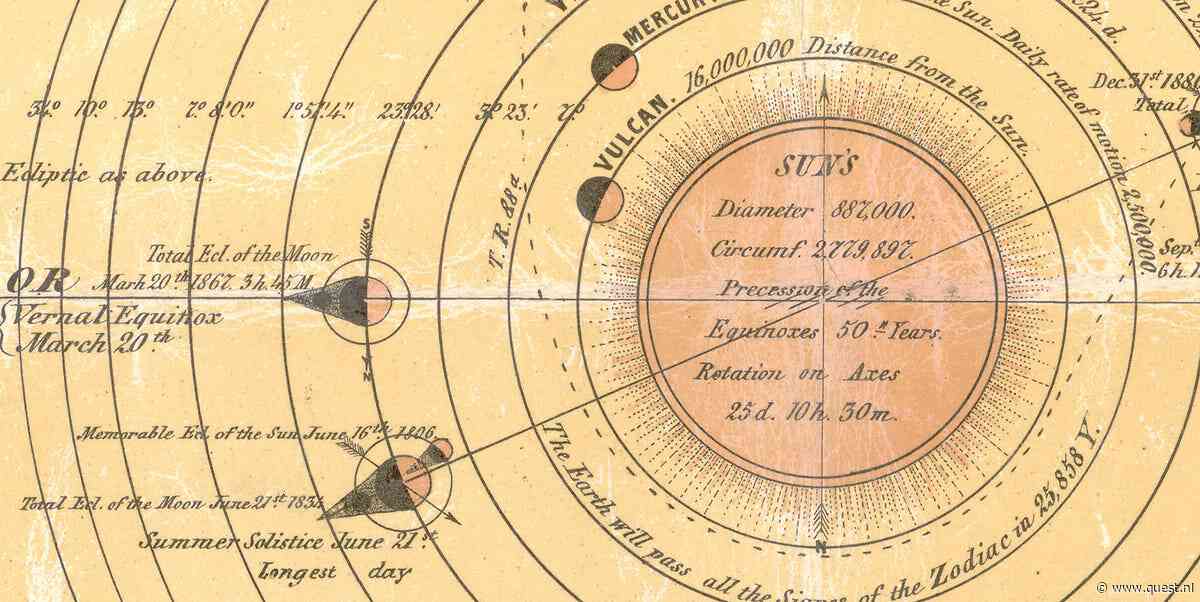 In 1915 verdween deze planeet uit ons zonnestelsel - waar is Vulcanus gebleven?