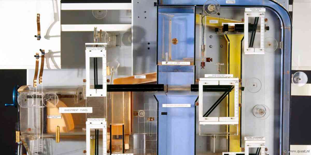 Wonderbaarlijke 'watercomputer' kan jou alles leren over hoe de gehele economie werkt