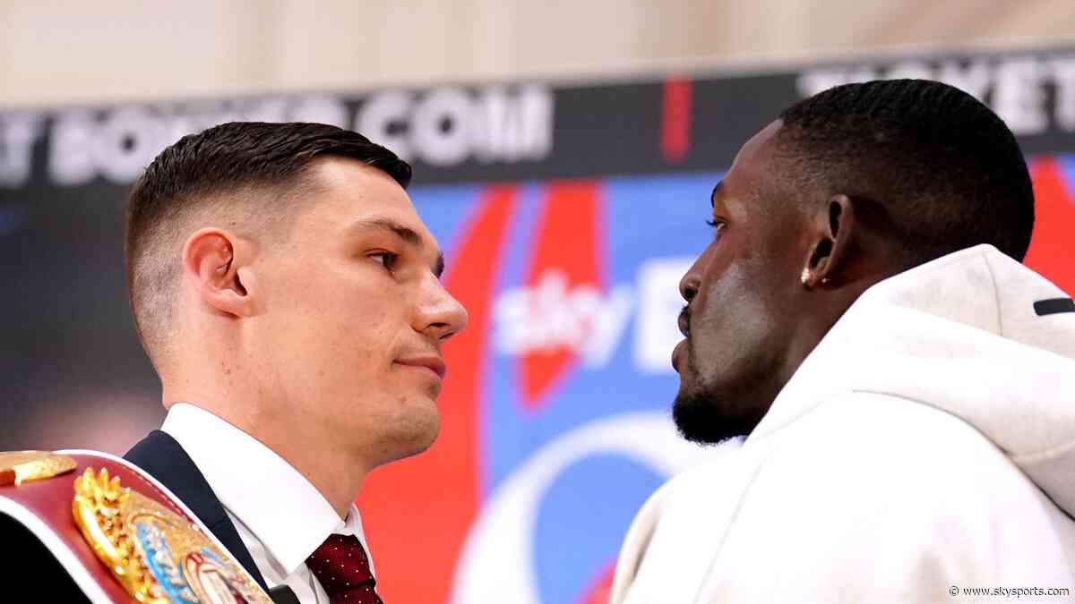 Billam-Smith – how to win a boxing staredown