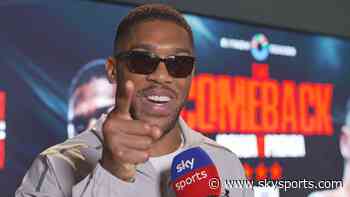 Joshua: I'm back where I belong, doing what I love and stronger than ever