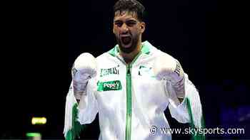 Azim stops Claggett to stay on course for all-British world title fight