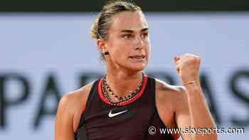 Sabalenka calls for more women's matches in French Open night sessions