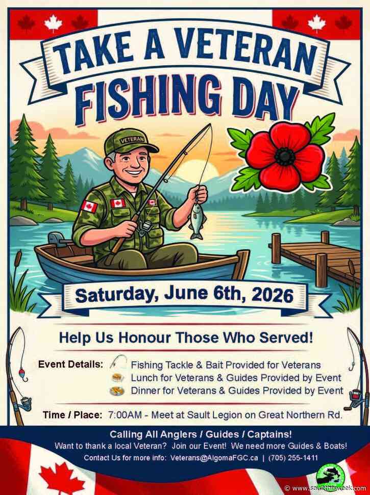 Algoma anglers offer a day of free fishing for vets