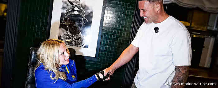 When Gymskin met Madonna