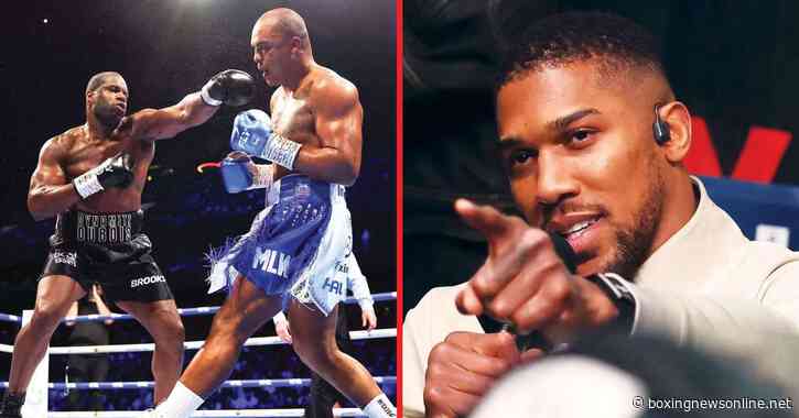 Anthony Joshua makes feelings clear on Fabio Wardley’s decision to trigger Dubois rematch clause