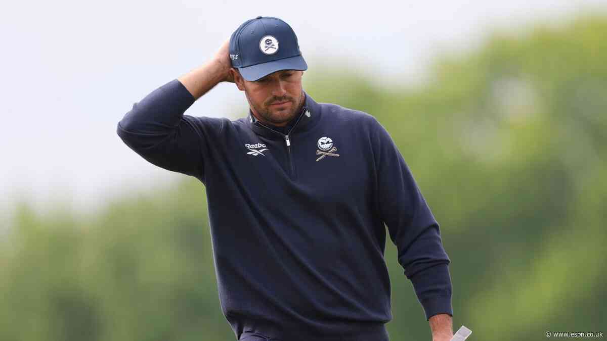 Frustrated Bryson turns to AI to help tweak swing