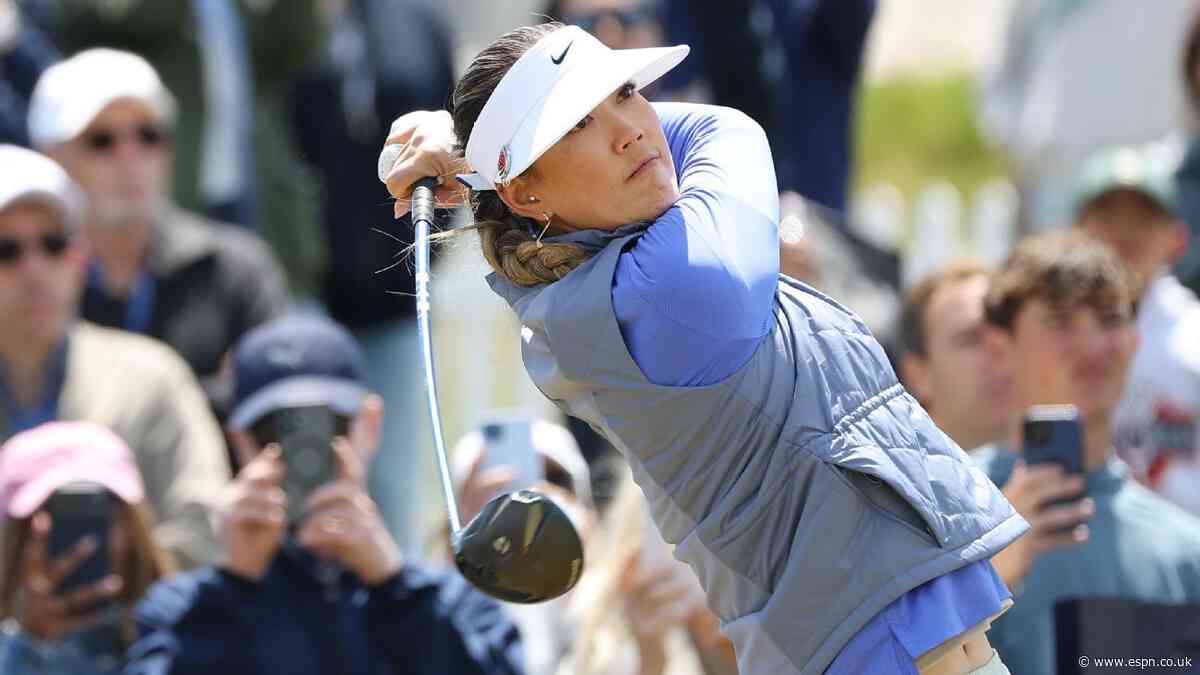 'Really cool to share this journey with her': Michelle Wie West playing for her family at U.S. Women's Open