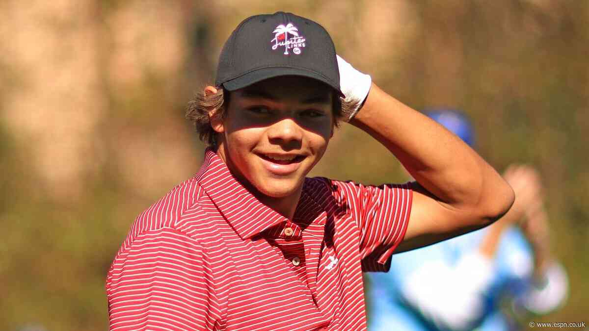 Charlie Woods qualifies for Junior Am via playoff