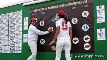 Stanford ends EMU's run, to face USC for golf title
