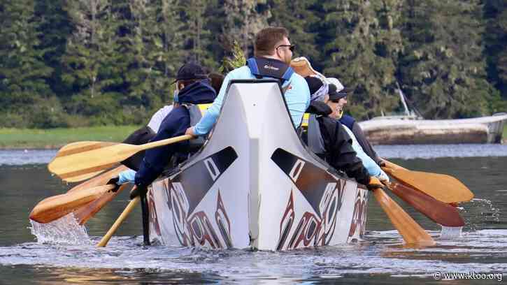 Canoes launch from Petersburg on Journey to Celebration