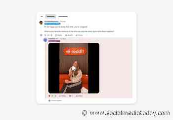 Reddit launches video replies