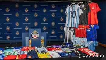 2 men charged in counterfeit soccer merch ring that Toronto police are calling largest in Canadian history