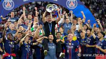 PSG wins back-to-back Champions League titles after shootout victory over Arsenal