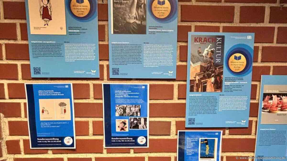 Auftakt für Wanderausstellung: „Bayerns beste Independent-Bücher 2025“ kommen nach Eching