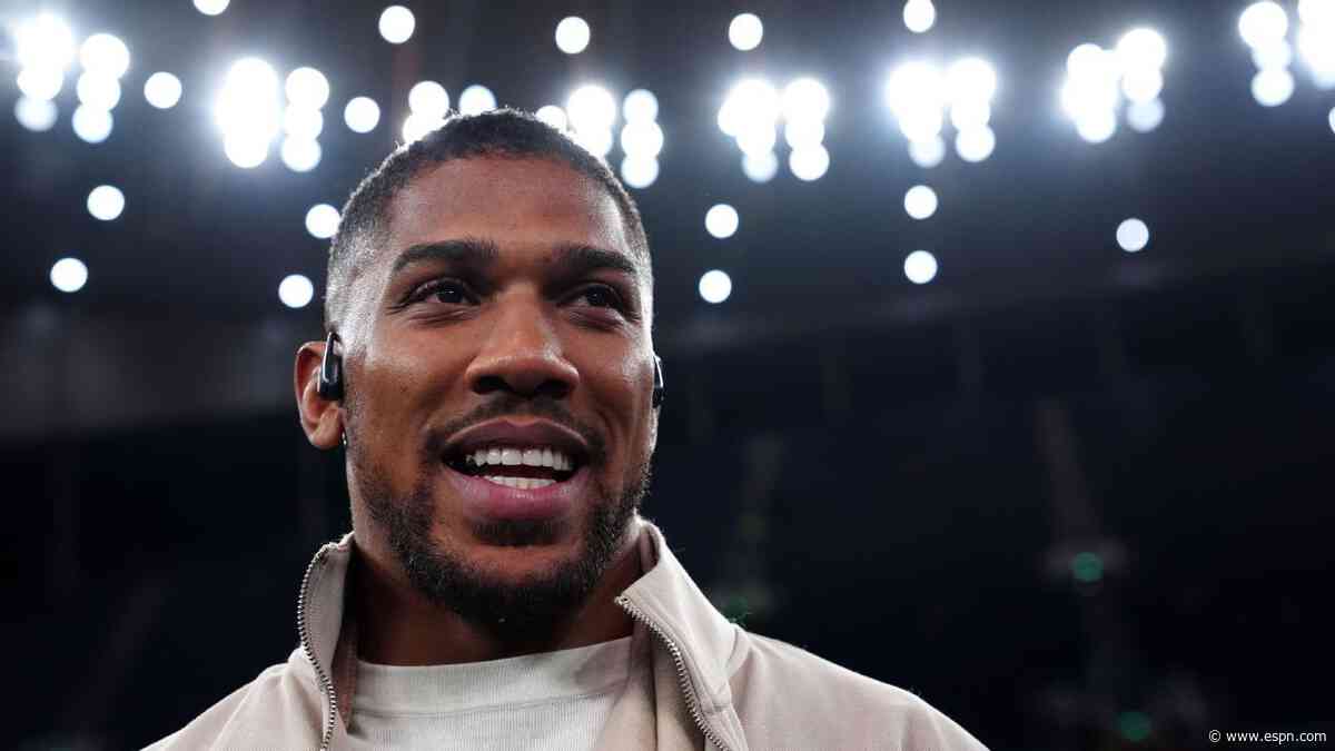 Joshua: Boxing 'my purpose' following fatal crash
