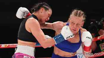 Han ekes out decision despite Holm's late charge