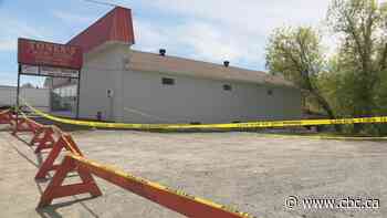 Landslide damages Grand Falls store; no injuries reported