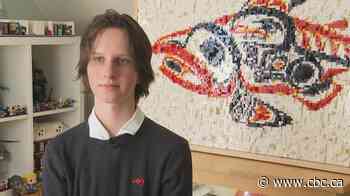 N.B. student recreates 'iconic' Bill Reid print with thousands of Lego pieces