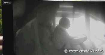 Caught on Camera: MARTA bus crashes into ditch after engine starts smoking
