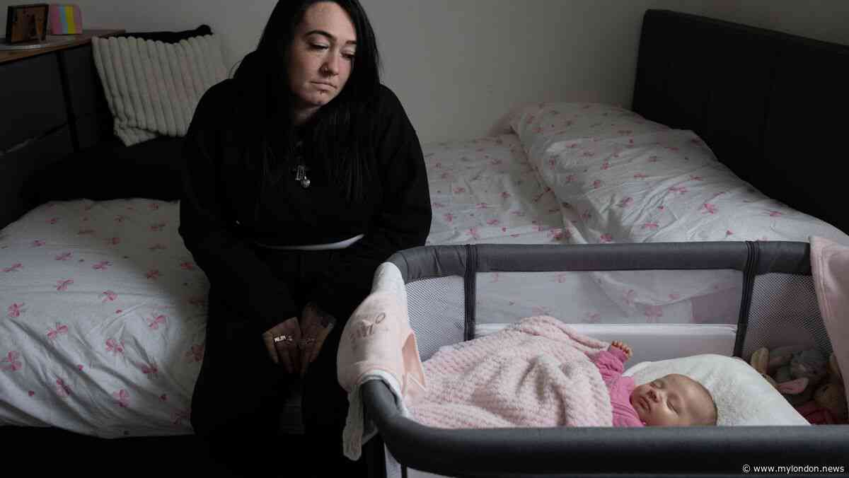 Croydon mum sleeping in kitchen with baby faces homelessness after 14-year housing struggle