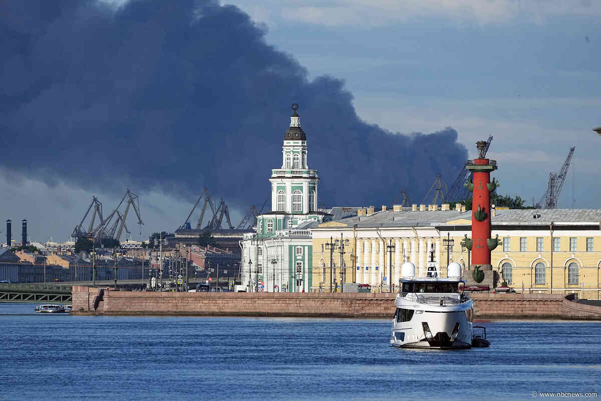 Ukraine hits St. Petersburg as ‘Putin’s Davos’ gets underway