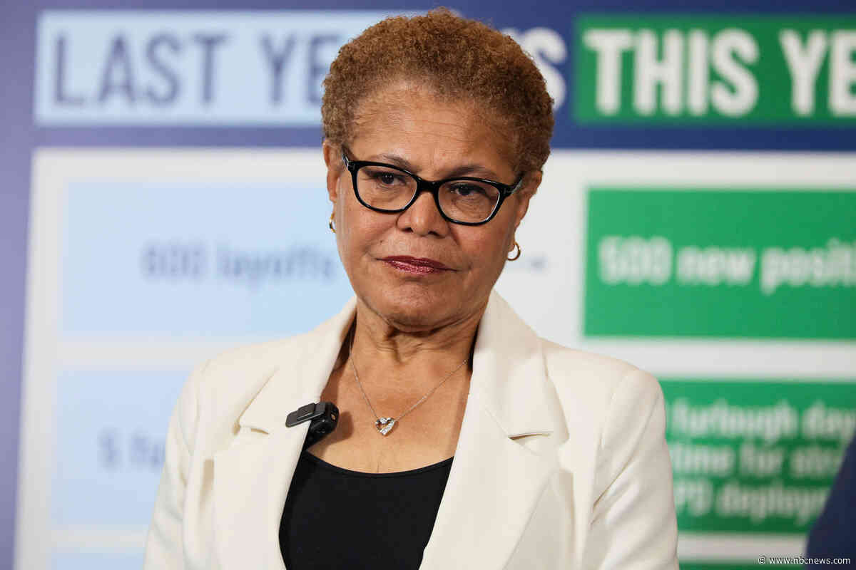 Los Angeles Mayor Karen Bass pulled into a runoff in her race for a second term