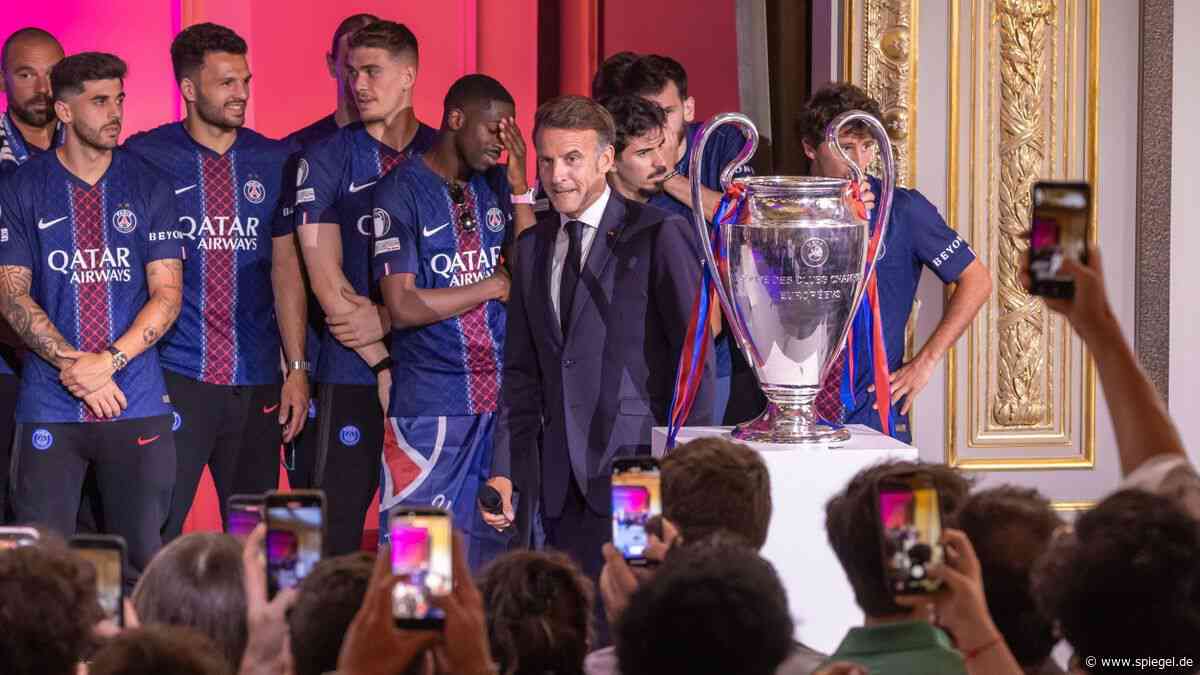 Frankreich: Emmanuel Macron garantiert harte Strafen nach PSG-Randale
