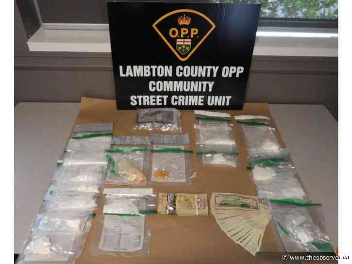 Charges laid in drug trafficking investigation; Lambton OPP briefs