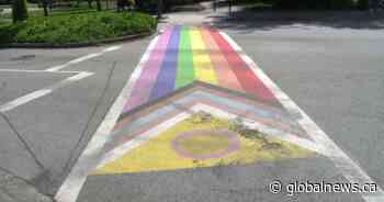 Would-be politician takes responsibility for defacing Surrey Pride crosswalk