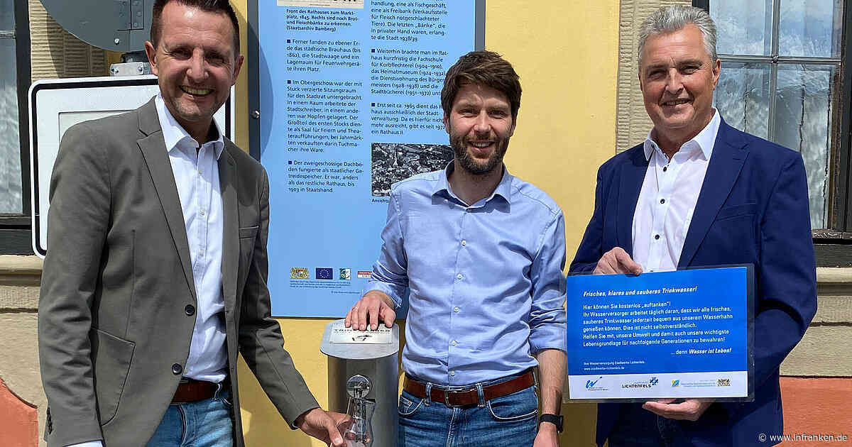 Lichtenfels: Kostenlose Trinkwasserbrunnen eröffnet