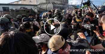 Protesters Arrested Outside New Jersey Detention Center