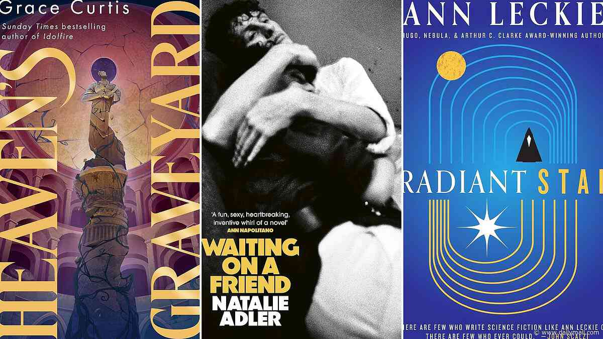 Friendly ghosts and buried Gods in this month's science fiction: Radiant Star by Ann Leckie, Waiting on a Friend by Natalie Adler, Heaven's Graveyard by Grace Curtis