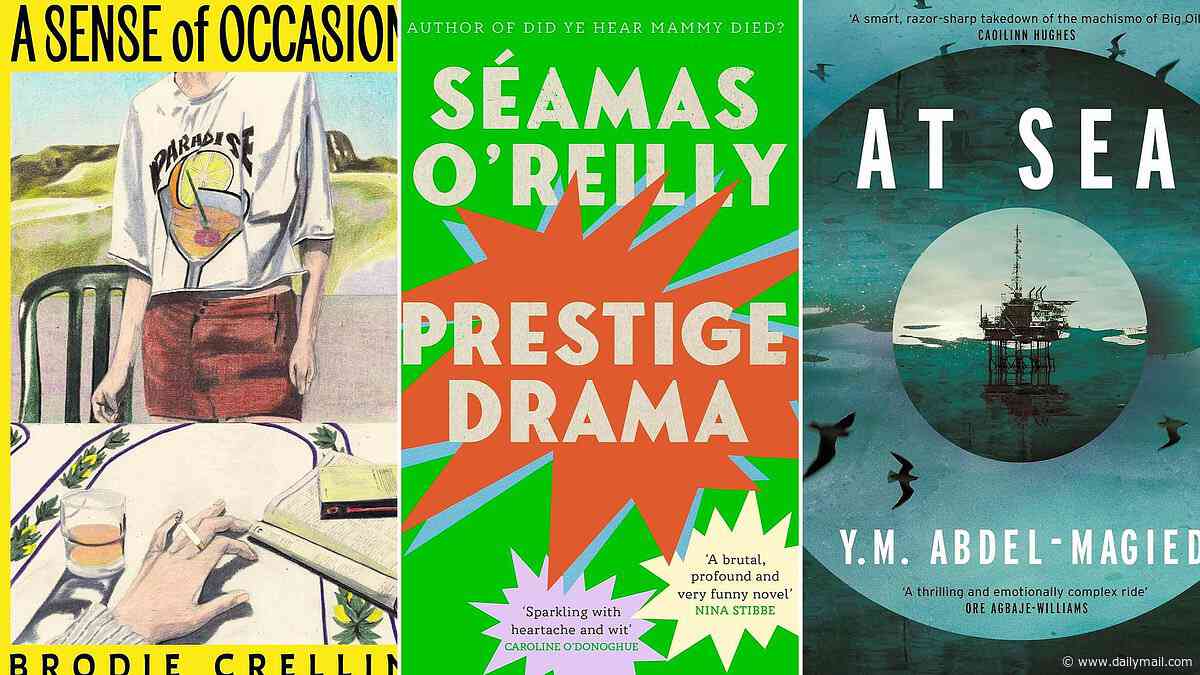 Deliciously dysfunctional families in this week's literary fiction: PRESTIGE DRAMA by Seamas O'Reilly, A SENSE OF OCCASION by Brodie Crellin, AT SEA by Y. M. Abdel-Magied