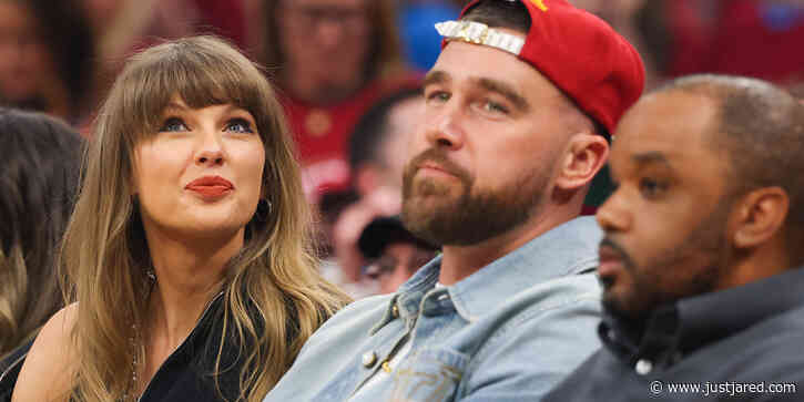 Travis Kelce Defends Chugging That Beer at the Knicks vs. Cavaliers Game After Taylor Swift’s Reaction Went Viral