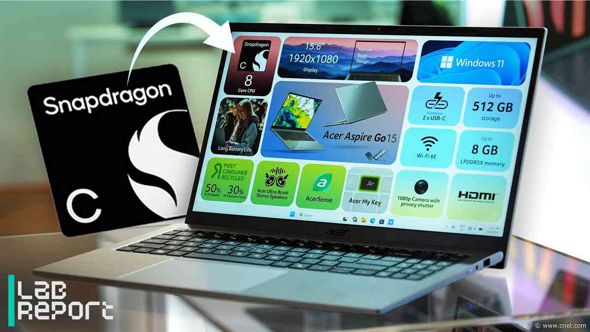 Meet the First Laptop Powered by Qualcomm's Snapdragon C video