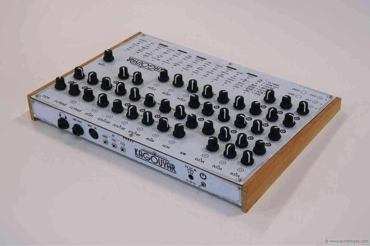 Nozoïd Kagouyar Synthesizer Updated With Deeper Synthesis Options, More Affordable Pricing