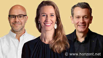 Die Frau und die Männer des Jahres: Kim Notz, Christian Schmalzl und Christoph Werner erhalten den HORIZONT Award