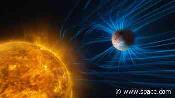 'Hot Jupiter' winds blasting at over 15,000 mph reveal 1st evidence of exoplanets with magnetic fields
