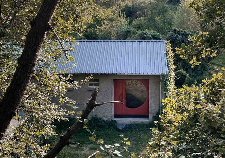 Schwitzen hinterm Halbmond - Sauna von Werck Workshop an der Mecklenburgischen Seenplatte