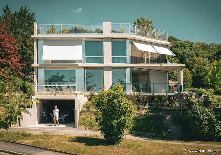 Dom-Ino mit Lehmziegeln - Einfamilienhaus in Riehen von Stern Zürn Architekten