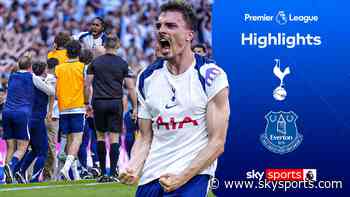 Palhinha strike sees Spurs secure PL status with win over Everton