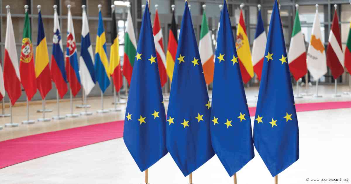 In several European countries, EU gets more positive ratings today than during Brexit vote