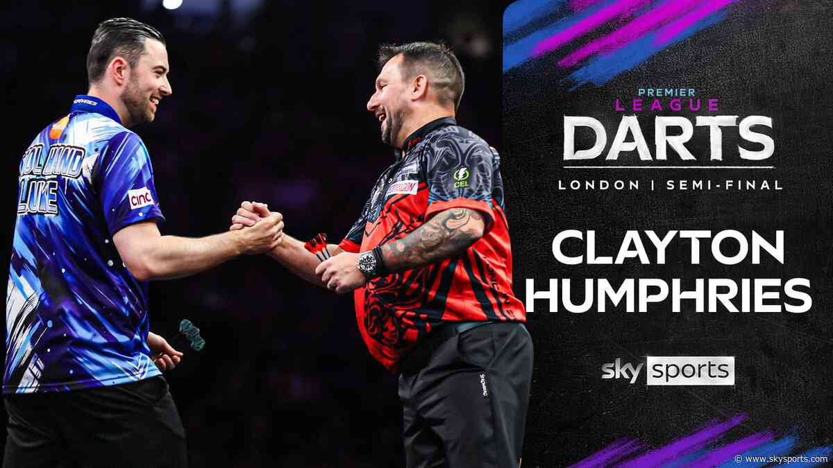 Highlights: Humphries survives Clayton comeback scare to reach another PL final