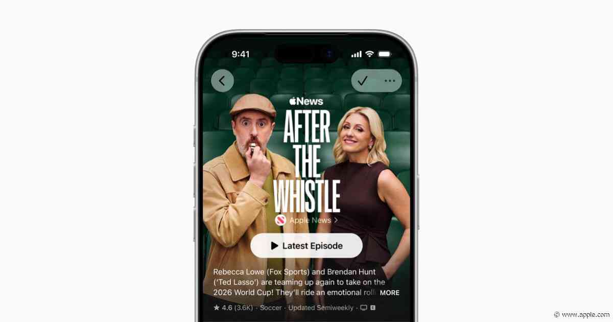 After the Whistle with Brendan Hunt and Rebecca Lowe returns