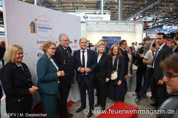 Feuerwehrverbände nutzen Messe für internationalen Austausch