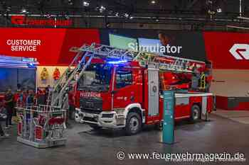 Rosenbauer und MAN präsentieren E-Drehleiter