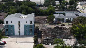 'Right before they were going to enter': Dallas firefighters narrowly miss building explosion