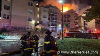 12 fire departments battle massive Conn. 3-alarm apartment fire