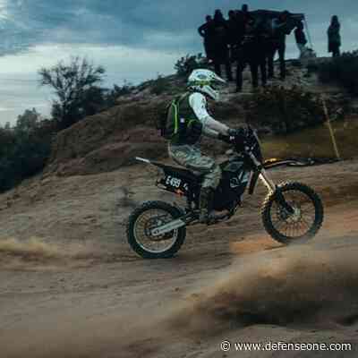 Desert e-bike race ‘the perfect’ place to test military-vehicle AI